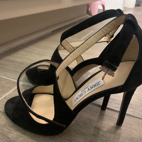 Jimmy Choo Suede heels - Picture 3 of 4